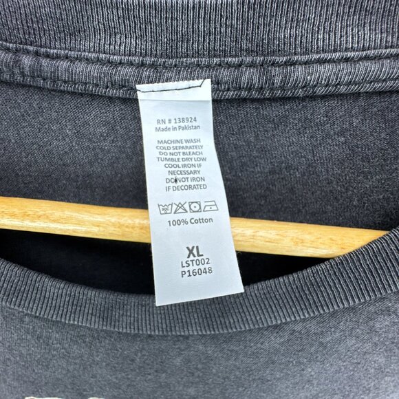 Cowboys Country‎ Music Graphic Tee Extra Large Cropped Boxy Black Western Rodeo - Picture 4 of 8